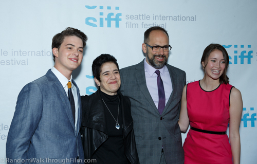 Israel Broussard, Mary Bacarella, Carl Spence, and Katie Chang